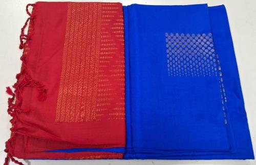 SOFT SILK SAREE WITH BLOUSE